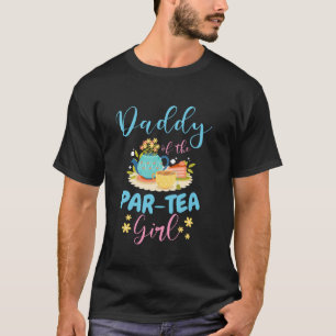 T-shirt Papa of the Par Tea Girl Time To Par Tea Matching