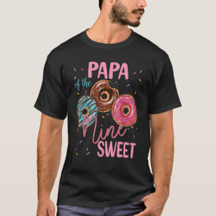 T-shirt Papa Of The Sweet Neuf 9th Donut Anniversaire Fête