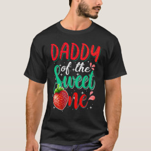 T-shirt Papa Of The Sweet One Birthday Party Theme Matchi