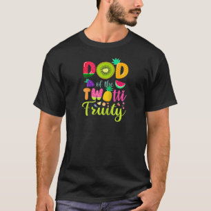T-shirt Papa Of The Twotti Fruity 2e anniversaire Fruit d'