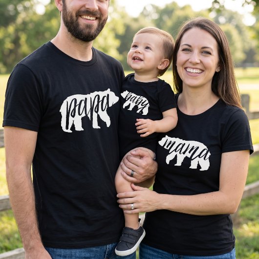 T-shirt Papa Ours