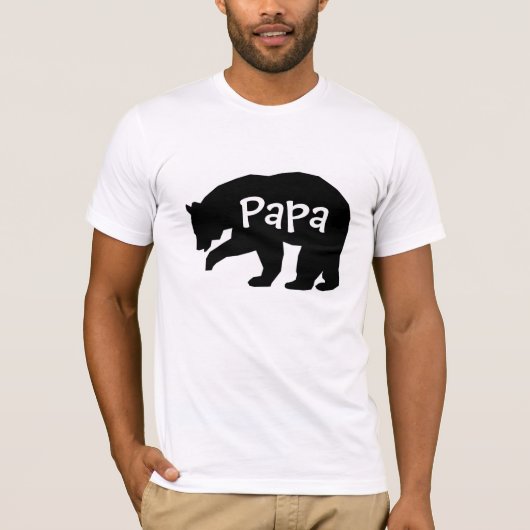 T-shirt Papa Ours (Devant)