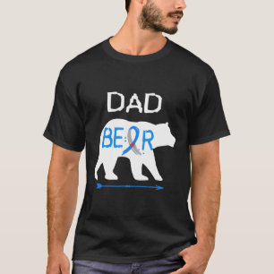 T-shirt Papa Ours Type Un Sensibilisation au diabète