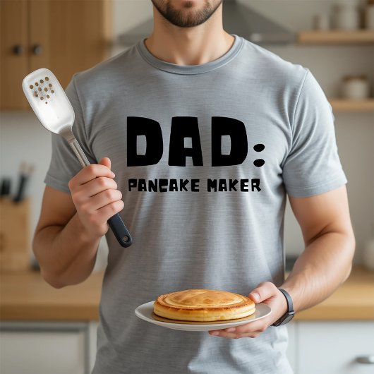 T-shirt papa Pancake Maker