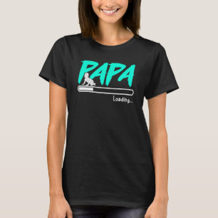 T-shirt Papa Papa Papa - Barre de chargement