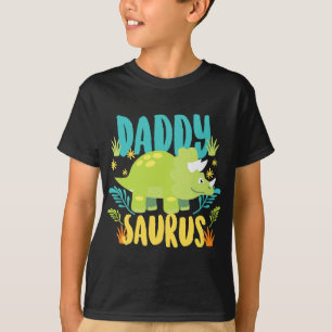 T-shirt Papa Papa Saurus Rex Dinosaur Dino pour père