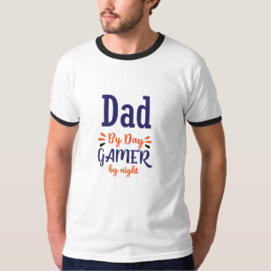 T-shirt Papa par Jeu de jour par nuit