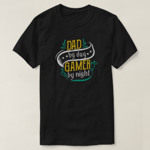 T-shirt Papa par Jeu de jour par Nuit Anniversaire ou Fête