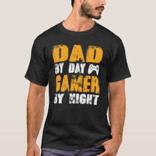 T-shirt Papa Par Jour Joueur Par Nuit 1