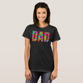 T-shirt Papa Parent Brick Master Builder Blocs Se (Devant entier)