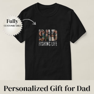 T-shirt Papa pêche la vie