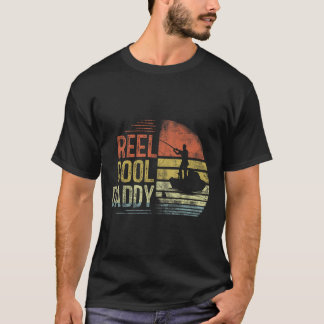 T-shirt Papa pêche vraiment cool - Clic Black Homm