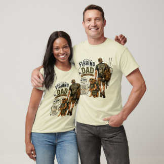 T-shirt Papa Pêcheur – Camping Drôle - Fête des Pères