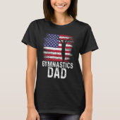 T-shirt Papa Père Graphic Gymnaste Gymnastique Acrobat Acr (Devant)