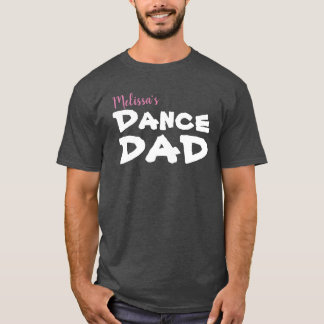 T-shirt Papa personnalisé de danse