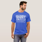 T-shirt Papa Personnalisé En Formation (Devant entier)