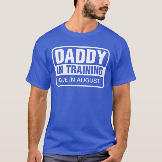 T-shirt Papa Personnalisé En Formation (Devant)