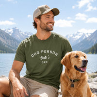 Papa Personne Chien Vert