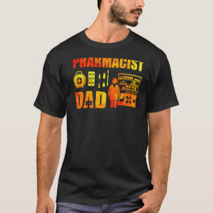 T-shirt Papa pharmacien