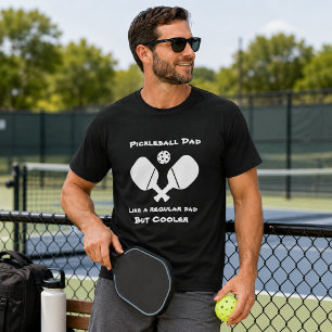T-shirt Papa Pickleball Drôle