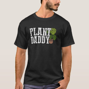 T-shirt Papa plante drôle design Monstera jardinage pour l