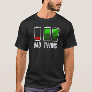 T-shirt Papa Pleine Fête des pères Frais Twins Energy Daug