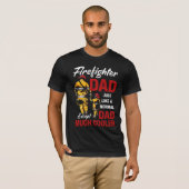 T-Shirt Papa Pompiers (Devant entier)