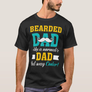 T-shirt Papa Porté Comme Un Père Normal Mais Beaucoup Glac