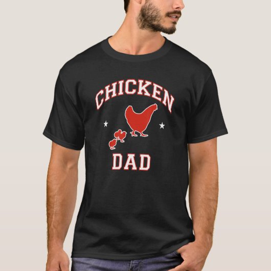 T-shirt Papa Poule 2 (Devant)