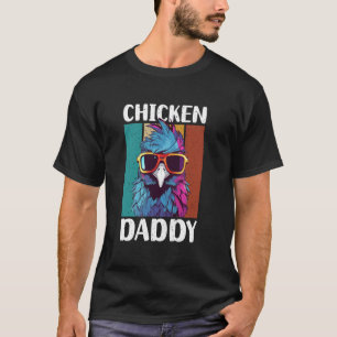 T-shirt Papa Poule - un design amusant pour chaque coq dan