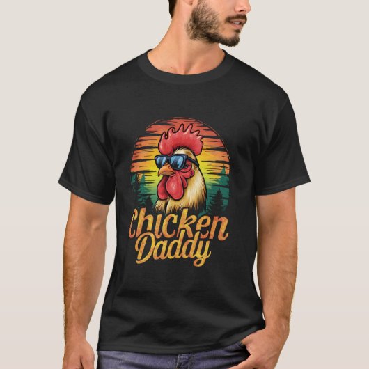 T-shirt Papa poulet (Devant)