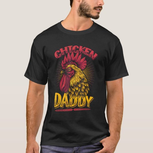 T-shirt Papa poulet (Devant)