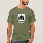 T-shirt Papa Pro (foncé) (Devant)