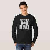 T-shirt Papa programmeur développeur logiciel codeur progr (Devant entier)