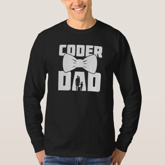 T-shirt Papa programmeur développeur logiciel codeur progr (Devant)