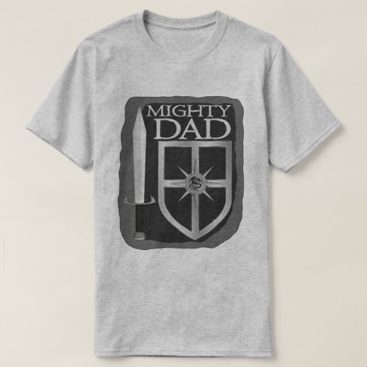 T-shirt Papa puissant (Design devant)