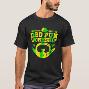T-shirt Papa Pun Atelier Papa plaisante Papa Punchline Pèr