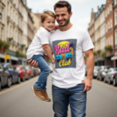 T-shirt Papa Rad Club Vibes d'été rétro - Fête des pères