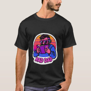 T-shirt Papa Radical – Fête des Pères rétro cool