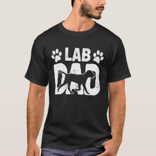 T-shirt Papa Retriever du Labrador Papa Lab Chien Propriét