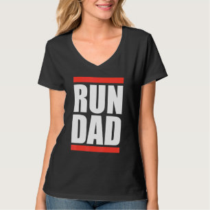 T-shirt Papa Runner Cool Papa Sports Fitness Tee Fête des