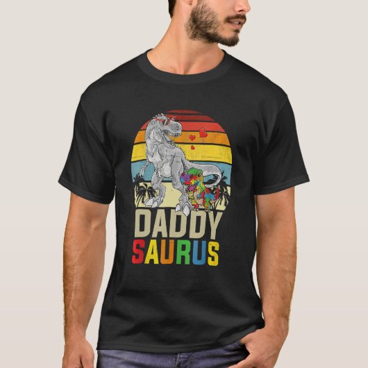 T-shirt Papa Saurus (Devant)
