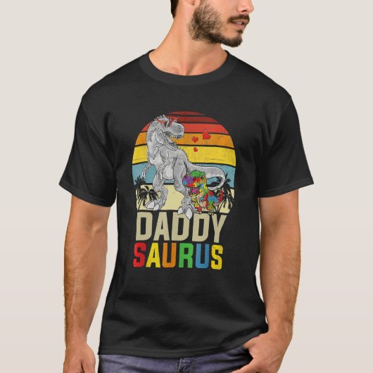 T-shirt Papa Saurus (Devant)