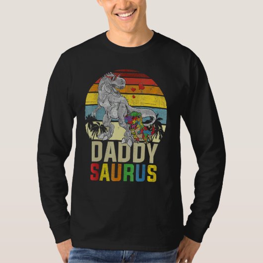 T-shirt Papa Saurus (Devant)