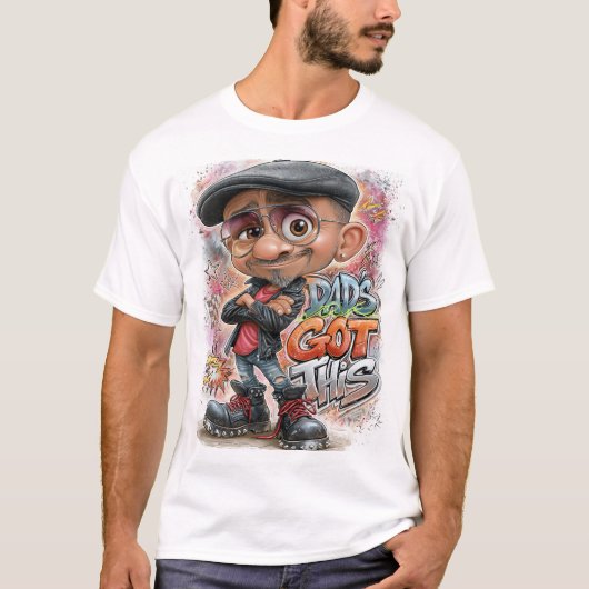T-shirt Papa S'en Occupe (Devant)