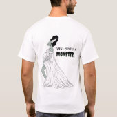 T-shirt Papa sera bébé Frankenstein ! (Dos)