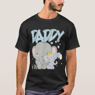 T-shirt Papa sera mignon Elephant Baby shower Grossesse S