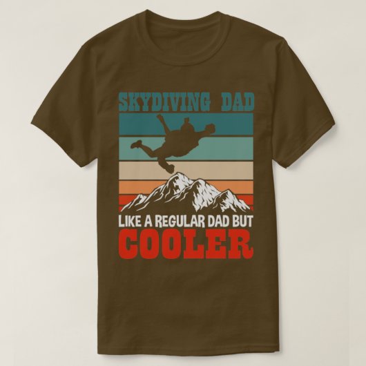 T-shirt Papa Skydiving (Design devant)