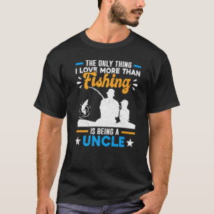 T-shirt Papa spécial plus que d'aimer la pêche c'est être