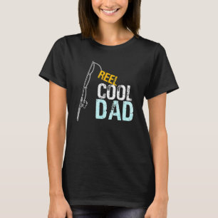 T-shirt Papa Super Cool Homme Pêche Pour Hommes Pêcheurs